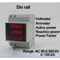 D52-2048 AC200-450V AC0-100.0A LCD Digitale Multi Meter Voltmeter Amperemeter